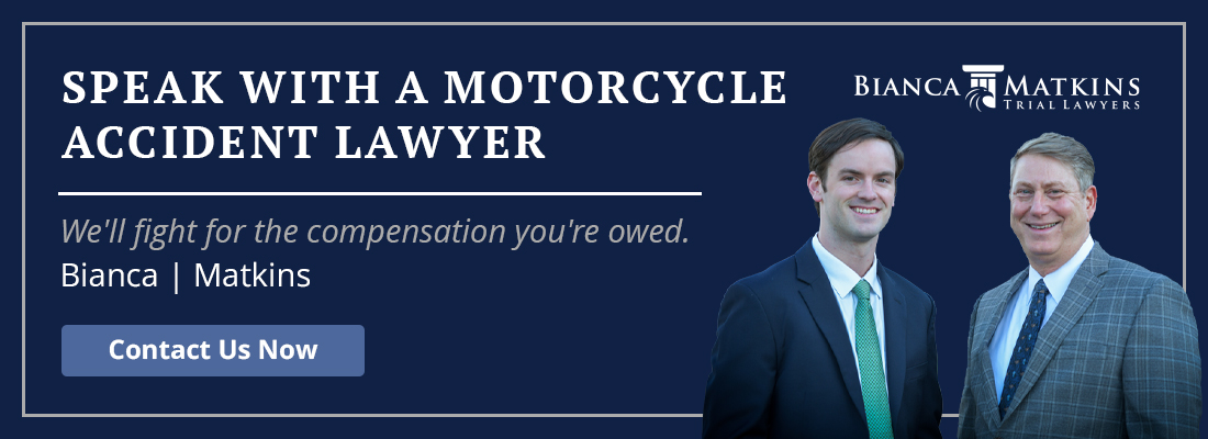 Schedule a free consultation with a Baton Rouge Motorcycle Accident Attorney